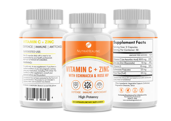 SUPER Vitamin C + ZINC and vitamin D [20%]